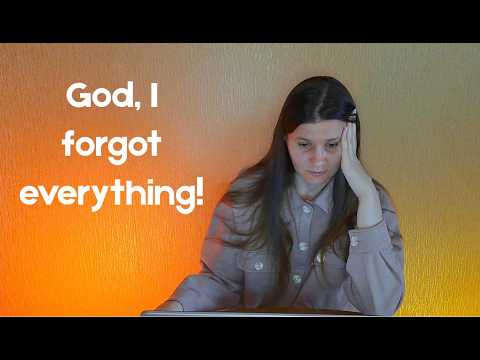 ASMR Russian girl tries to pass Englih test