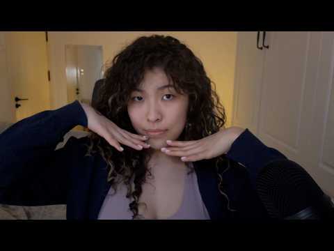 ASMR Close Up Whispering, Hand Sounds & Soft Singing | Relax & Tingles