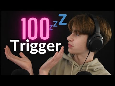 [ASMR] 100 Trigger without talking | German | Türchen: 15