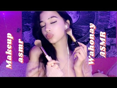ASMR Doing your makeup! 💗