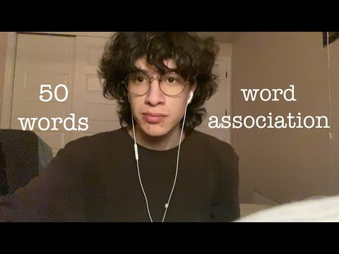 ASMR word association (50 words)