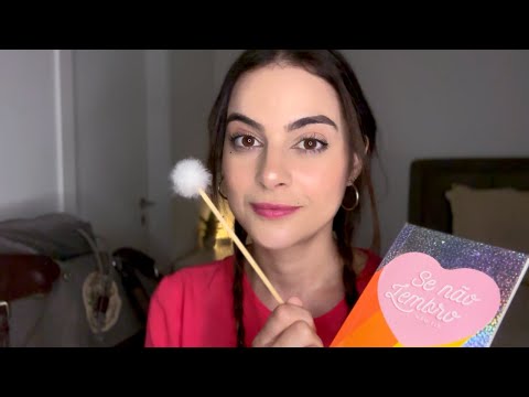 ASMR Garota Senta Atras de Você e MEXE NO SEU CABELO com MUITA FOFOCA