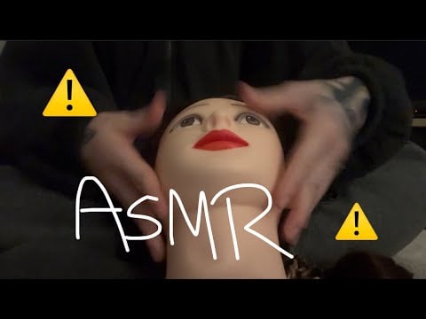 Asmr | fast and aggressive face massage ~lofi  