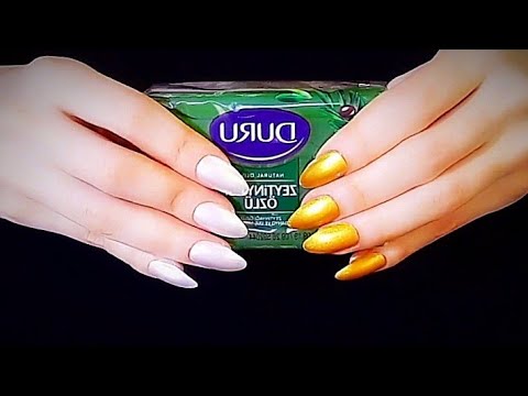 ASMR Soap Scratching | Tapping | Digging (Crinkly Sounds)