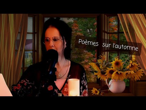 Asmr français, Poèmes sur l'automne, en chuchoté près du micro 🎤 avec le bruit du vent