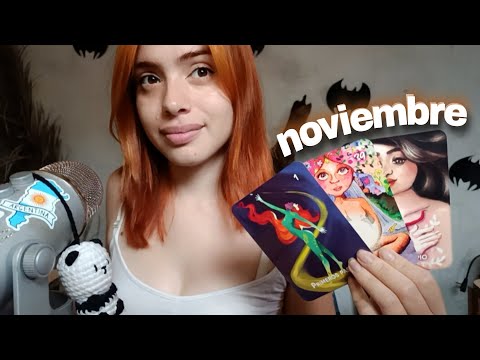 asmr interactivo DEFINE TU NOVIEMBRE 🍀💕🤑 ASMR en Español 
