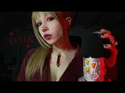 ASMR Foam Cover Scratching & Rubbing | Whispering