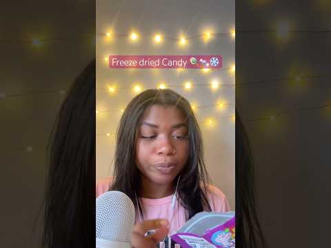 Too sour for meeee #asmr #mukbang #mouthwhisper #freezedriedcandy