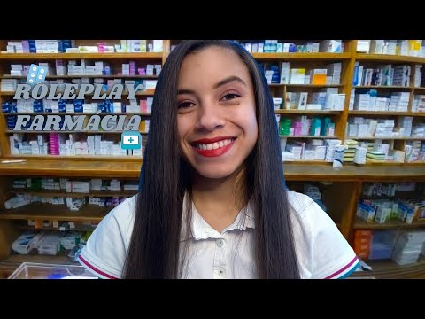 (ASMR PORTUGUÊS) ROLEPLAY FARMÁCIA |Farmacêutica te atendendo