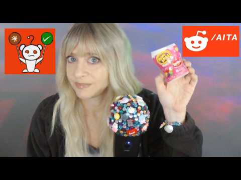 ASMR Gum Chewing AITA Reactions | Whispered