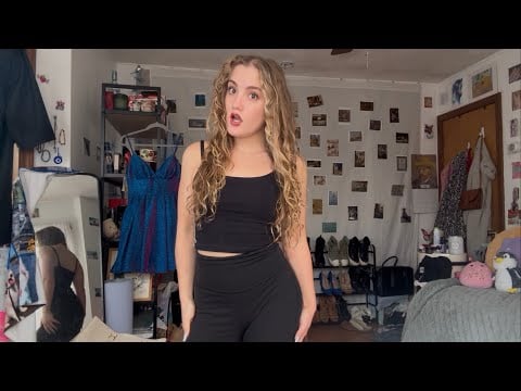 i’m running LATE | ASMR Personal Attention grwm + deep breaths (chit chat & showing u my new dress!)