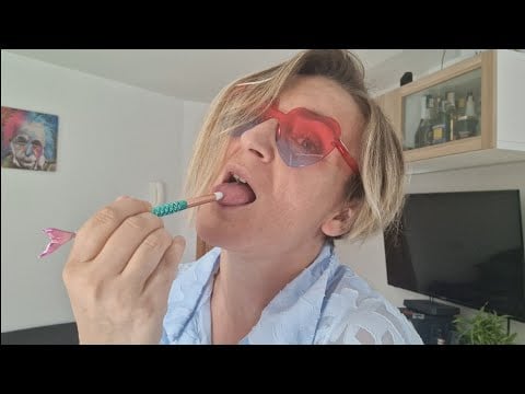 ASMR SUPER FAST AGGRESSIVE SPIT PAINTING + CHAOTIC MOUTH SOUNDS #asmr #lofi #fast