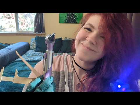 ASMR - Cranial Nerve Exam - Best Friend Experiments on You - Gloves, Normal and Soft Spoken Voice