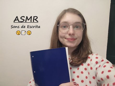 ASMR | Sons de Escrita: Perguntas Aleatórias  🤫📝