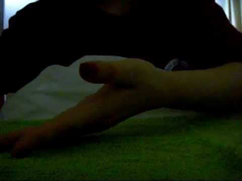 Cloth Folding and Hand Massage with ASMR
