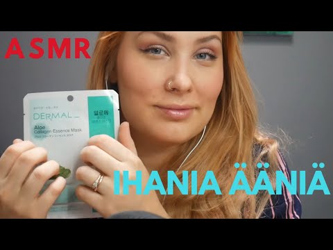 ASMR SUOMI IHANIA ÄÄNIÄ JA KUISKAILUA😌