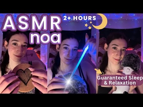 Light Triggers, Energy Rain, Whispering +more | 2+HOURS  asmr for sleep and relaxation 💕| live #108