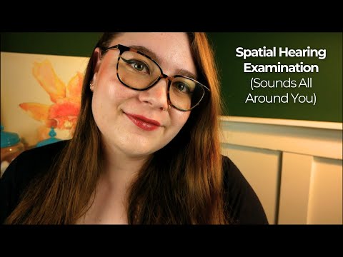 Spatial Hearing Test ASMR (Trigger Sounds All Around You) 🎧 ASMR Roleplay