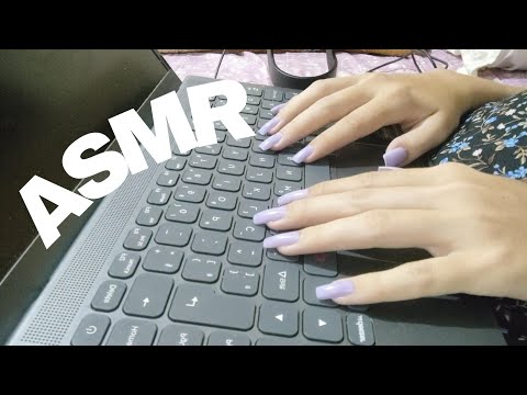 ASMR DIGITANDO NO TECLADO #asmrsounds #tapping