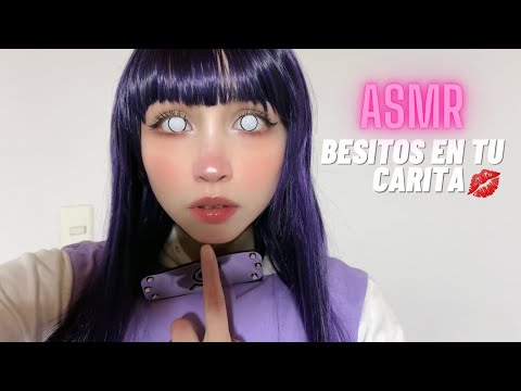 ASMR| Hinata te da besos por toda tu carita 🥰💋 (Roleplay)