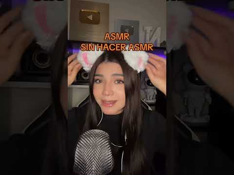 ASMR SIN HACER ASMR 👀❤️ me uno al trend IG： Anny asmr ☀️ #asmr #asmr