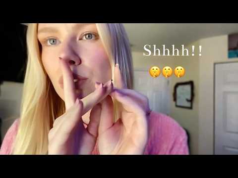 ASMR Let me tell you a SECRET 🤫🤐 Gibberish in your Ears/Mouth Sounds