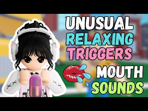 Roblox ASMR: HARD TIME SLEEPING? Mouth Sounds with Unusual Triggers, Glue Sticks, Tapping, Mic Noms