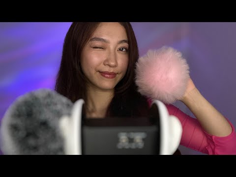 ASMR Extremely Relaxing Fluffy Sounds DEEEEP in Your Ears 👂🏼