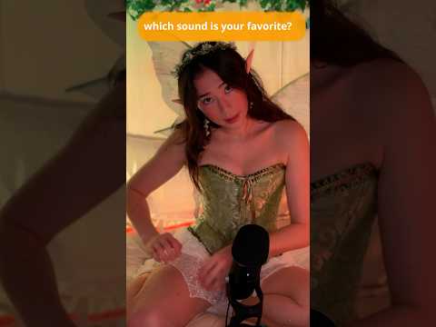 which sound is your favorite?  #asmr #relax #triggersforsleep #tingles #fabricscratching