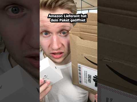 Amazon Lieferant hat dein Paket geöffnet! #asmr