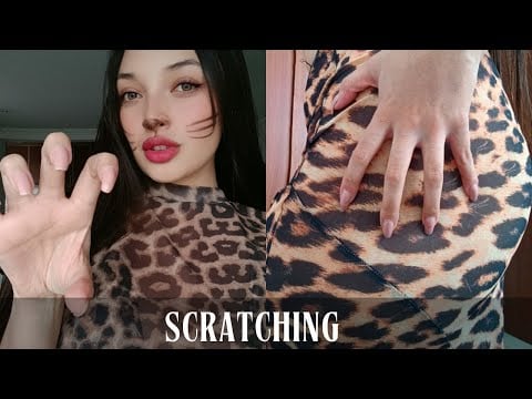 🐆 ASMR Gatito Travieso - Scratching Rápido y Agresivo 🐾 (Sonidos de Uñas y Susurros)