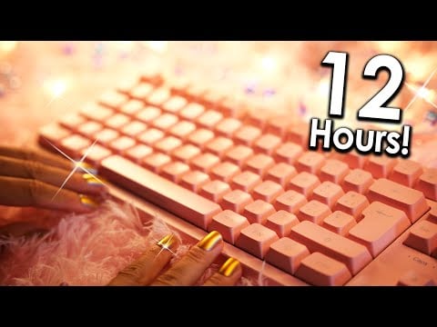 Not AI - 12 Hours of REAL Keyboard Typing ASMR