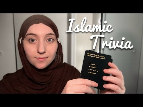 ASMR Islamic Trivia pt. 3