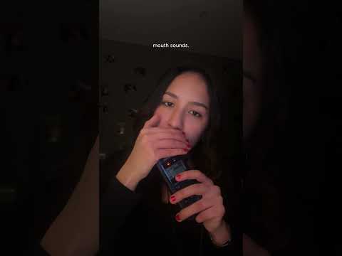 para los fanáticos de los mouth sounds y la tascam 🤤#ASMR #relax #tingles #asmr #mouthsounds