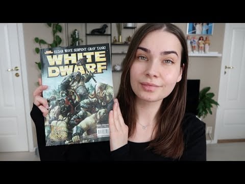 ASMR Nostalgic White Dwarf Magazine