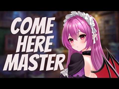 Vampire maid spoils you with ASMR (F4A) [ASMR RP] [Kuudere] [Ear cleaning] [Binaural] [Tingles]