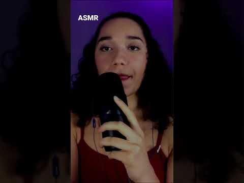 INAUDÍVEL ASMR - shorts #asmr #inaudible #mouthsounds