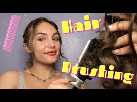 ASMR Brushing Your Hair To Sleep (Little to no Talking)