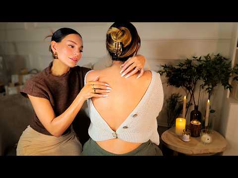 Gentle Back Tickle ASMR  🥹 Real Person Dreamy Back Tracing & Soft Touch With Layla 🌙