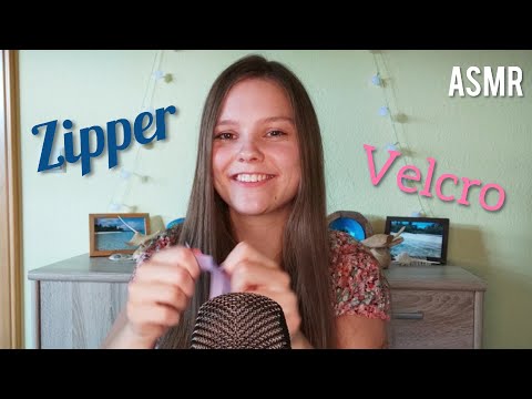 ASMR Velcro, Zipper and Mic Sounds