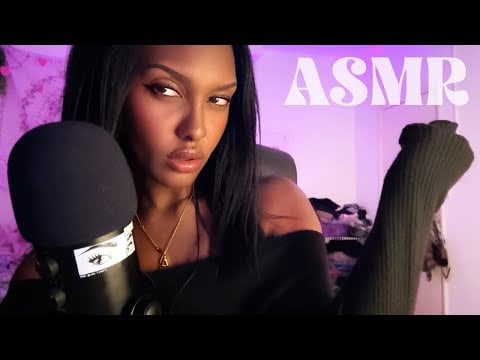 ASMR Clicky Mouth Sounds & Face Brushing (Sleep Triggers)