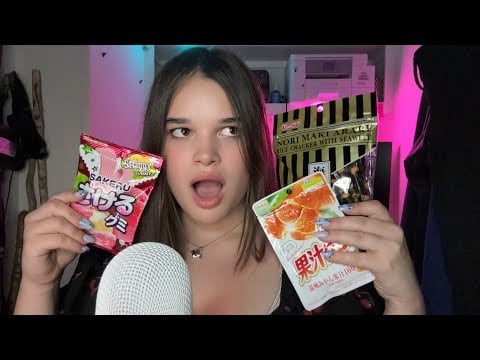 ASMR Taste Testing Japanese Snacks!
