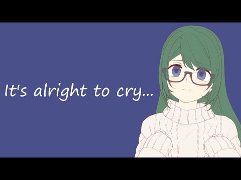 Girlfriend Comforts You When You're Sad (ASMR Roleplay) [F4A]