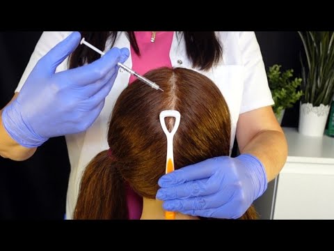 ASMR Sleep-Inducing Scalp Check & Hair Follicle Treatment W/ Tingly New ...