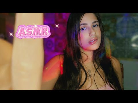 ASMR | NAMORADA CARINHOSA TE FAZ  DORMIR✨( roleplay) 