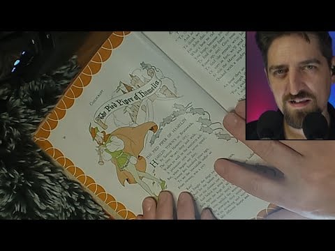 ASMR Bedtime Storybook from My Childhood (Sensitive Microphones)