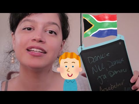 ASMR • Afrikaans Language Teacher