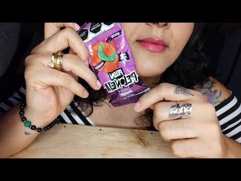 ASMR Comiendo paleta pelón peloneta de 🍉