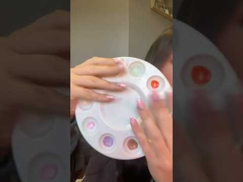 ASMR- Extra fast aggressive spit painting you🎨 #asmr #fastasmr #spitpainting #mouthsounds #sleep