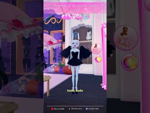 ASMR ✧ Creando un outfit con mi item favorito en Dress to Impress | Roblox 🪽  #shortsbeta